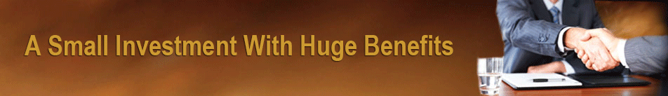 A Small Investment With Huge Benefits